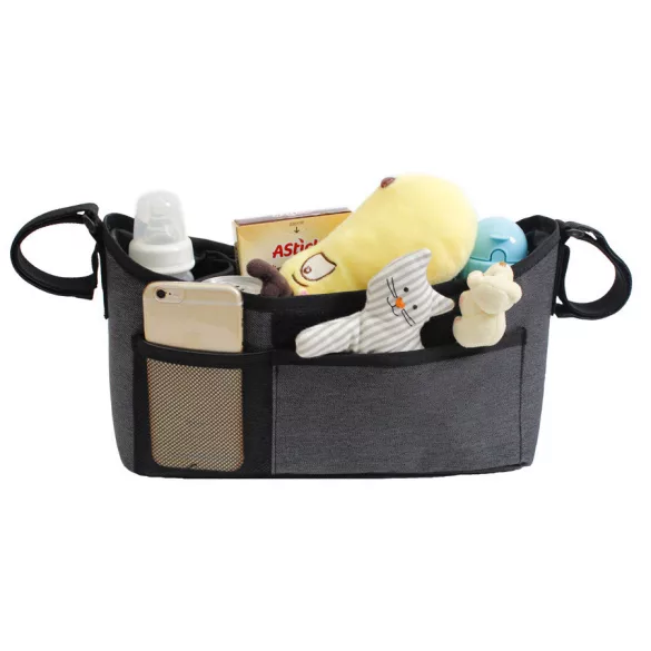 Baby Dan Organizér na kočík – Lux Grey