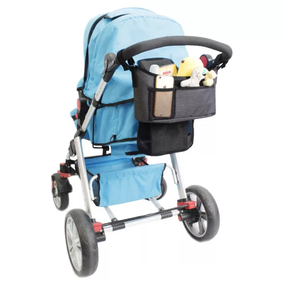 Baby Dan Organizér na kočík – Lux Grey