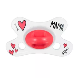 Anatomický cumlík Difrax – I LOVE MAMA 6+