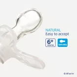 Anatomický cumlík Difrax – I LOVE MAMA 6+