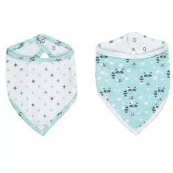 LUMA Bandana slinták - Racoon Mint limitovaná kolekcia