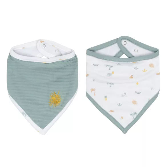 LUMA Bandana – šatka na zachytávanie slín, 2 ks – Tropical Island