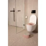 LUMA Zúžený WC sedák - Blush Pink