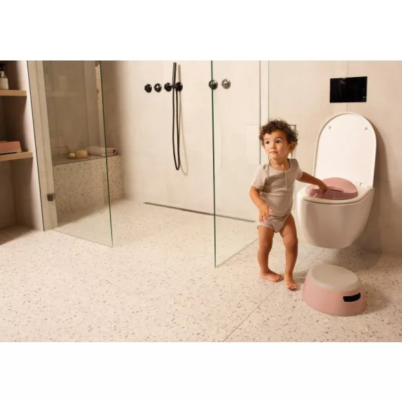 LUMA Zúžený WC sedák - Blush Pink