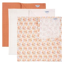   LUMA Bambusová mušelínová plienka 70 x 70 cm, 3 ks – Flowerfever Nude