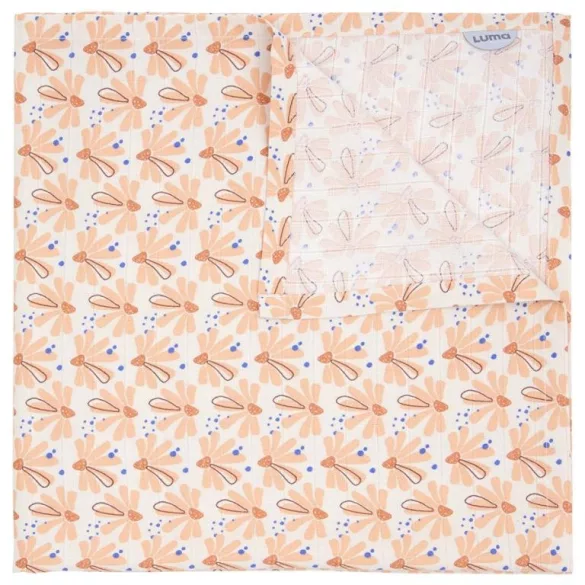LUMA Bambusová mušelínová plienka 70 x 70 cm, 3 ks – Flowerfever Nude