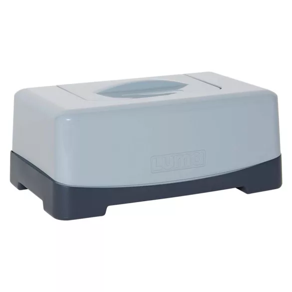 LUMA Úložný box na vlhčené utierky – Iron Blue