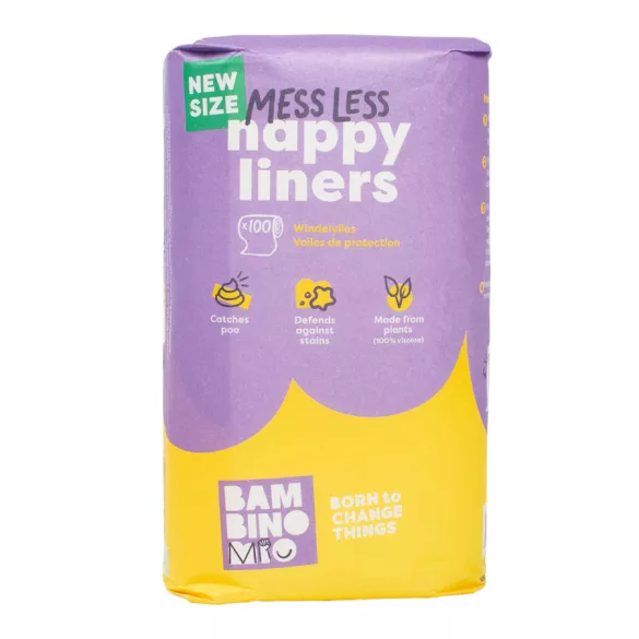Nové revolučné separačné vložky do plienok Mio liners – 100 kusov v jednej rolke