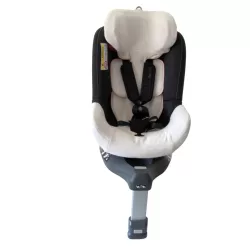   Po celý rok použiteľný poťah z bio froté na autosedačku Avova Swan-Fix i-Size