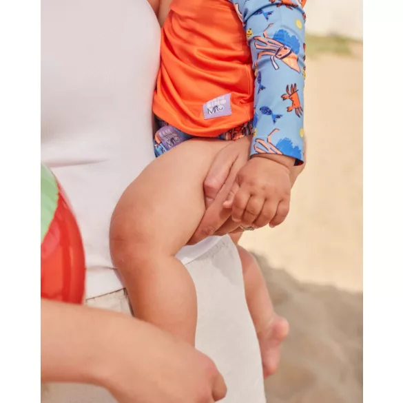 Bambino Mio Detská kúpacia čiapka Wave 0–12 mesiacov