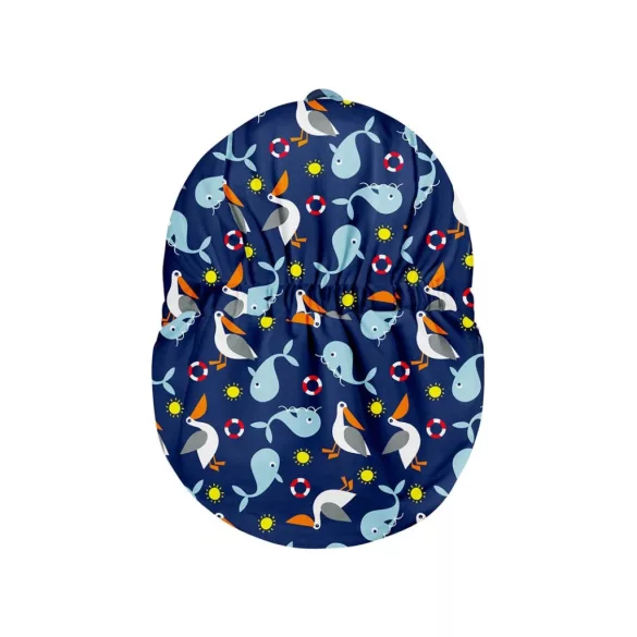 Bambino Mio Detská kúpacia čiapka s UV filtrom UV 50+ veľkosť L/XL - Nautical