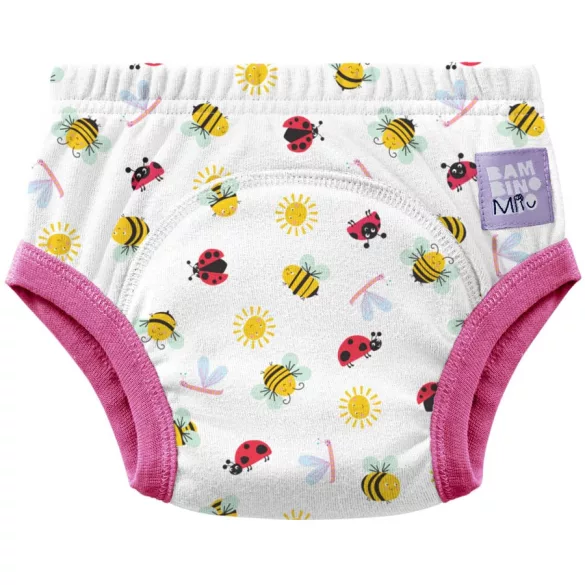 Bambino Mio plienky na odvykanie od plienok pre deti vo veku 2–3 rokov, trojbalenie, Garden Party
