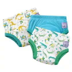   Bambino Mio plienky na odvykanie od plienok pre deti vo veku 2–3 rokov, trojbalenie, Wild Life