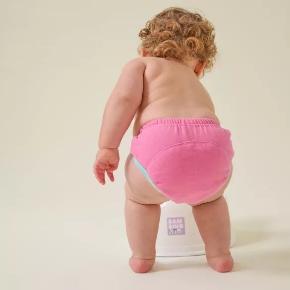 Bambino Mio textilná plienka na odvykanie Pink 2–3 roky