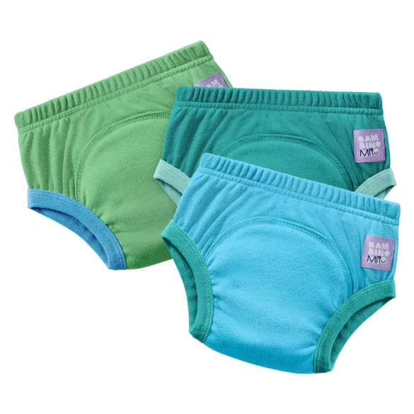 Bambino Mio plienky na odvykanie od plienok pre deti vo veku 3–4 rokov, trojbalenie, Blue