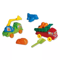 Dorex Multi truck pieskovisko – rôzne farby
