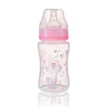 BabyOno umelá fľaša s širokým hrdlom proti kolike 240 ml 403