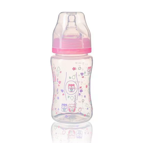BabyOno umelá fľaša s širokým hrdlom proti kolike 240 ml 403