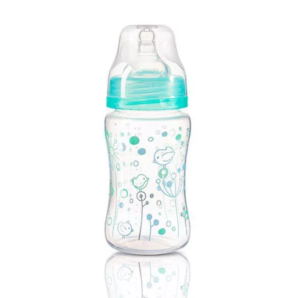 BabyOno umelá fľaša s širokým hrdlom proti kolike 240 ml 403