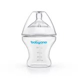 BabyOno Fľaša, Natural Nursing, plastová, Anti-Colic, 180 ml, 1450