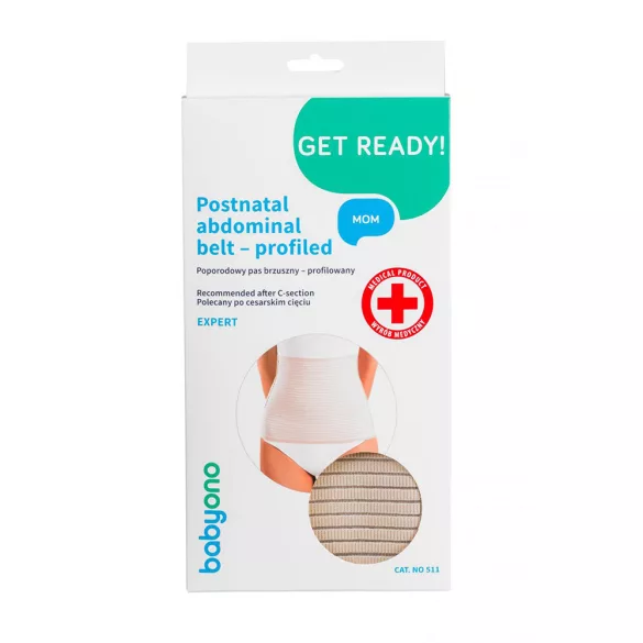 BabyOno Bandáž po pôrode, po cisárskom reze, XS, 511