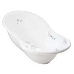 Detská vaňa Tega 86 cm s odtokom Sova biela
