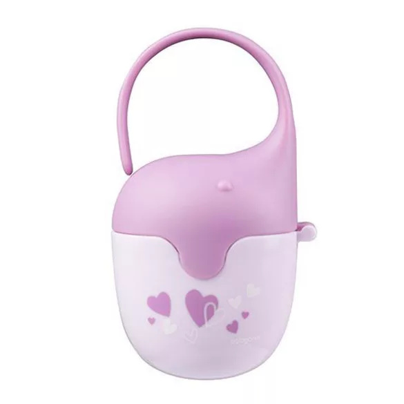 BabyOno Krabička na cumlíky, slon, fialová, 529/03