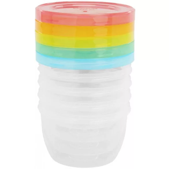 Badabulle – Maxi nádoba na potraviny, 5x250 ml, Fun, B004304