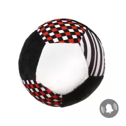   BabyOno Hračka – lopta, Contrast, mäkká, C:MORE, kolekcia na rozvoj zmyslov, 638