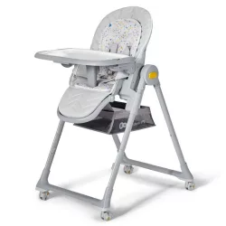 Detská stolička Kinderkraft Lastree, sivá