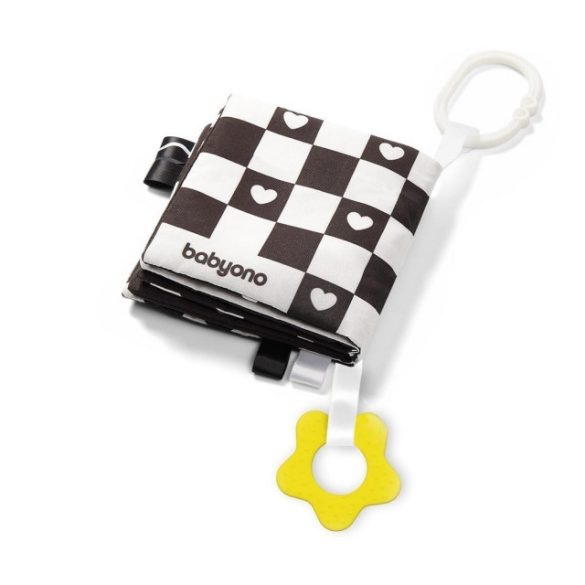 BabyOno knižka na hranie BLACK AND WHITE 542
