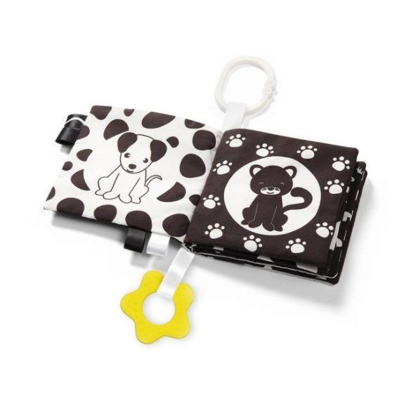 BabyOno knižka na hranie BLACK AND WHITE 542