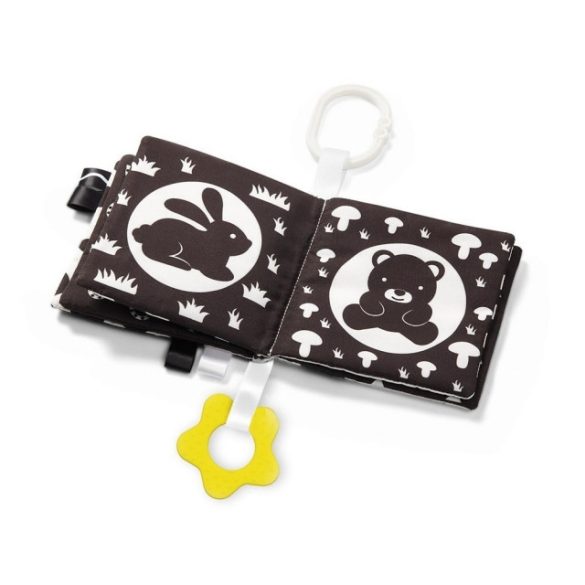 BabyOno knižka na hranie BLACK AND WHITE 542