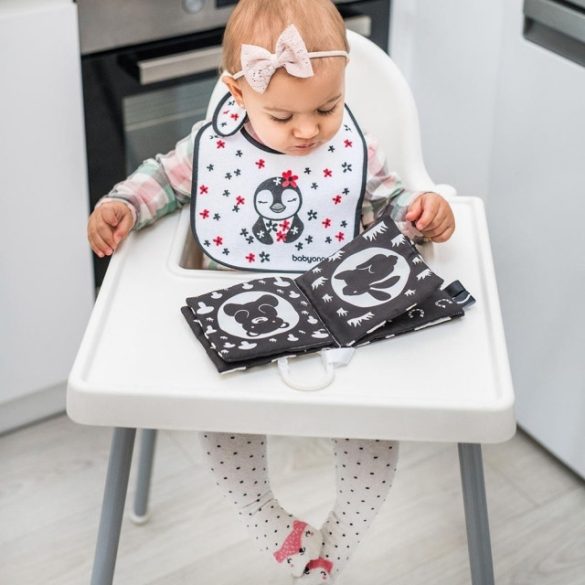 BabyOno knižka na hranie BLACK AND WHITE 542
