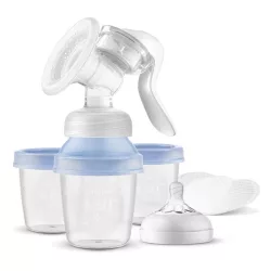   Philips AVENT ručná odsávačka mlieka Natural s pohárom VIA