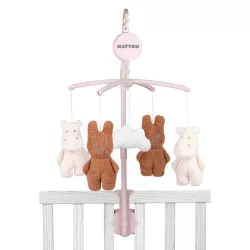   Nattou hudobná otočná plyšová hračka – Susie and Bonnie
