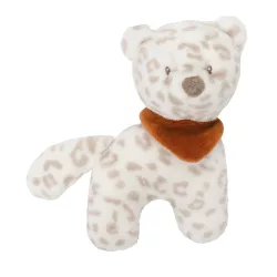   Nattou plyšová hračka s pískacou Boris and Jungo – Jungo, leopard