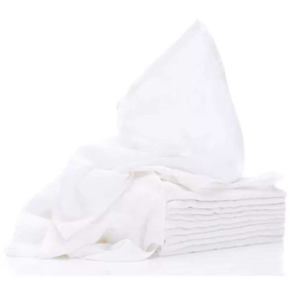 Fillikid textilná plienka – 80 x 80 cm, 10 ks, biela 909