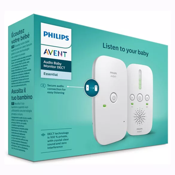 Philips AVENT detský monitor – SCD502/26 DECT