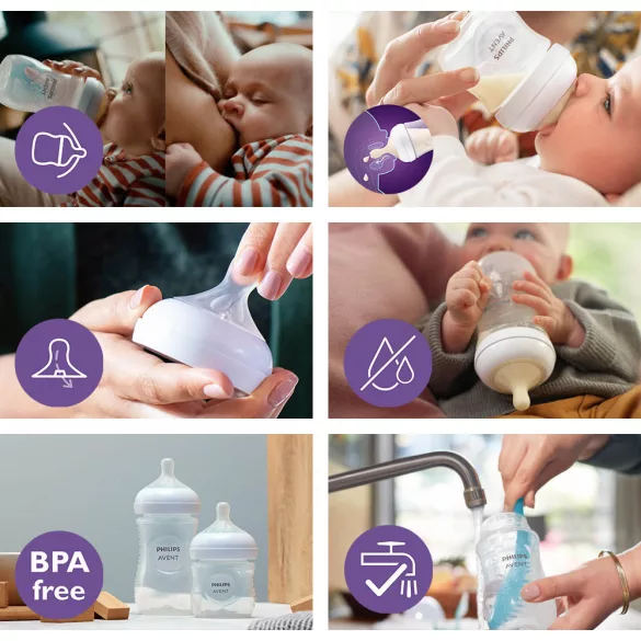 Sada pre novorodencov Philips AVENT Natural Response, 6-dielna