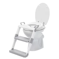 Fillikid schodíková redukcia na WC – sivá/biela BST029