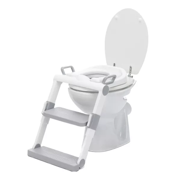 Fillikid schodíková redukcia na WC – sivá/biela BST029