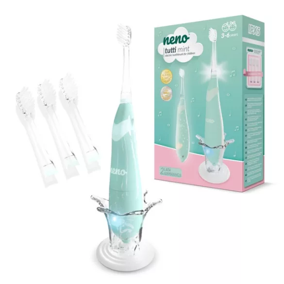 Elektrická zubná kefka Neno - Tutti Mint 3-6 rokov