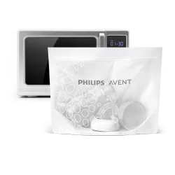  Philips AVENT Sterilizačné vrecká do mikrovlnnej rúry, 5 ks, 1038