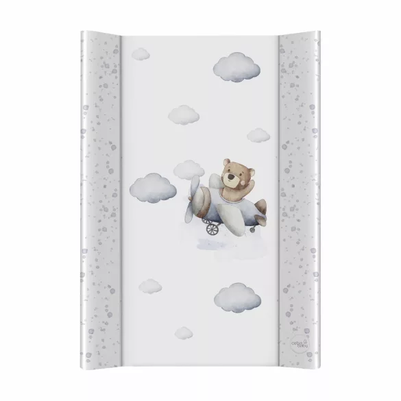 Ceba prebaľovacia podložka, tuhá, obojstranná, 50 x 70 cm, ULTRA LIGHT – pilot bear
