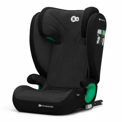   Detská autosedačka Kinderkraft Junior Fix 2 i-Size Isofix 100–150 cm grafitovo-čierna