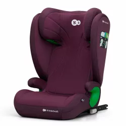   Detská autosedačka Kinderkraft Junior Fix 2 i-Size Isofix 100–150 cm, čerešňová
