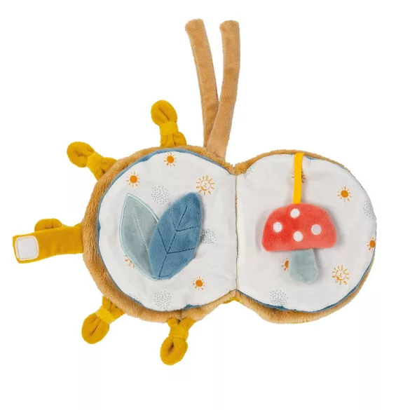 Nattou plyšová knižka na rozvoj zručností – Felix and Leo