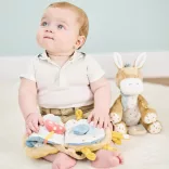 Nattou plyšová knižka na rozvoj zručností – Felix and Leo