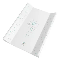   Pevná obojstranná prebaľovacia podložka Color 80 x 50 cm – Modrá hviezda